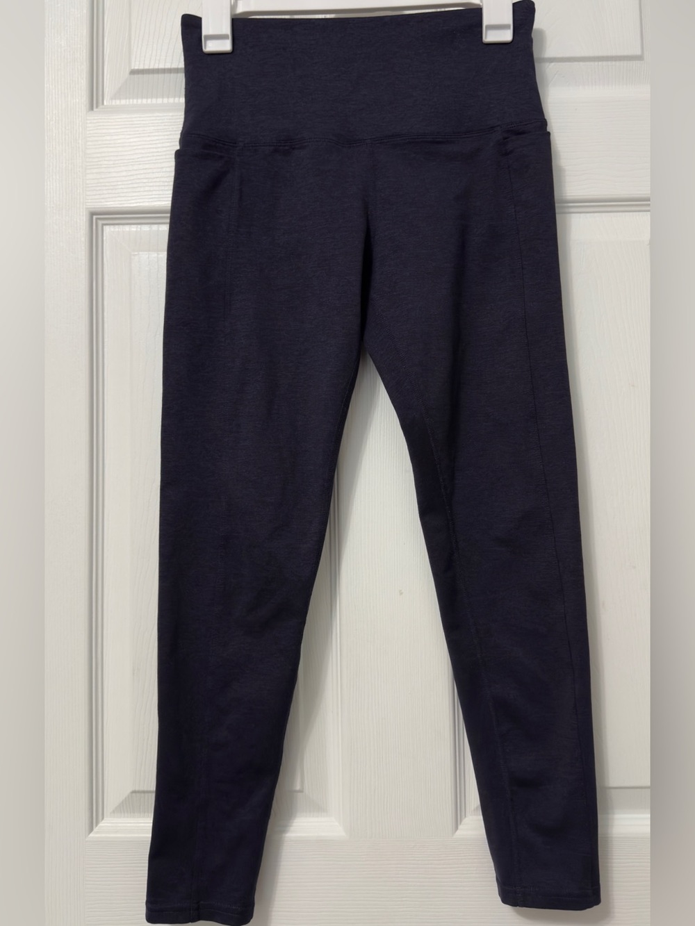 Tuff Athletics Navy High-Waist Leggings